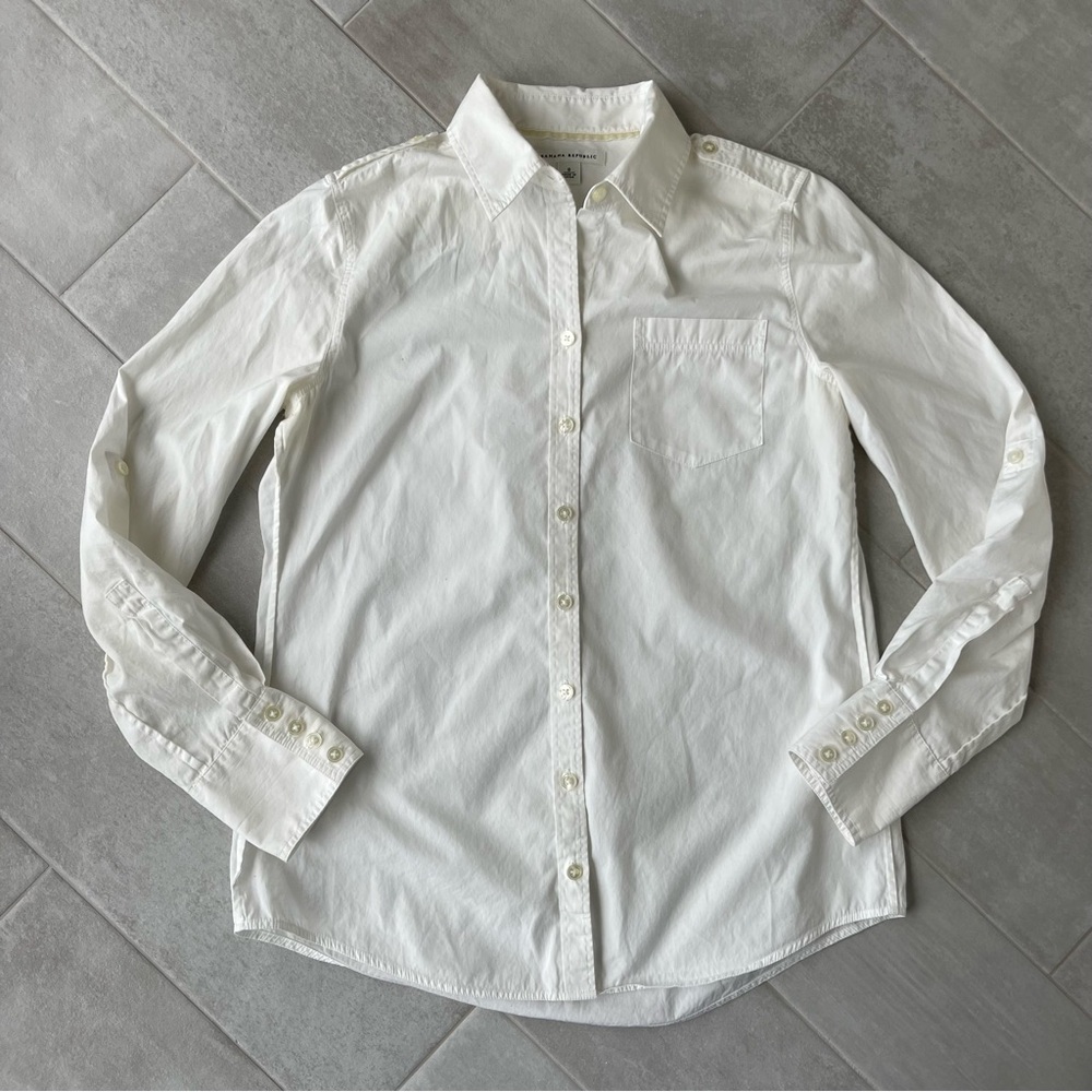 Banana Republic Safari Button Down